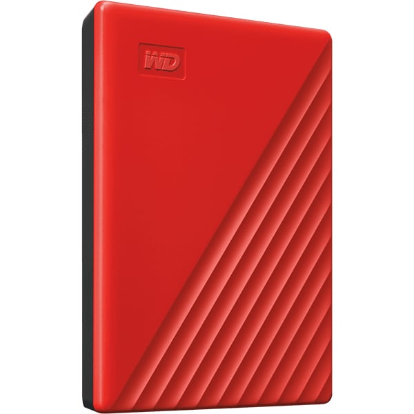 Hard Disk extern WD My Passport WDBYVG0020BRD-WESN, 2TB, USB 3.2, rosu