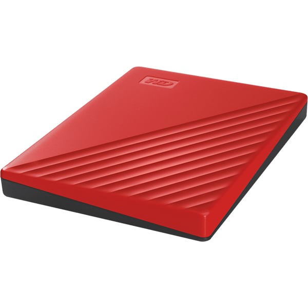 Hard Disk extern WD My Passport WDBYVG0020BRD-WESN, 2TB, USB 3.2, rosu