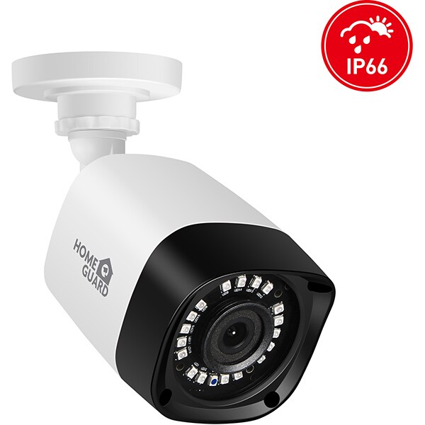Camera supraveghere exterior/interior HOMEGUARD HGECO728P, HD 720p, IR, Night Vision, alb