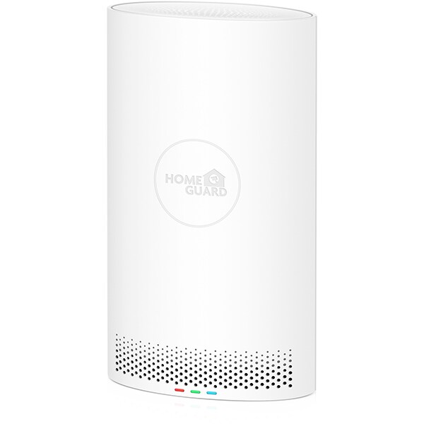 Kit supraveghere wireless HOMEGUARD HGNVK68002, 2 camere 1080p, NVR 6 canale, alb