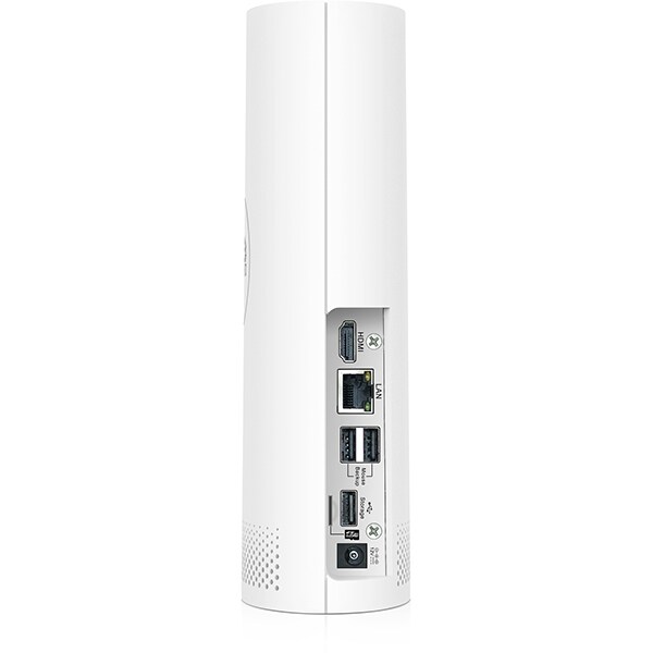 Kit supraveghere wireless HOMEGUARD HGNVK68002, 2 camere 1080p, NVR 6 canale, alb
