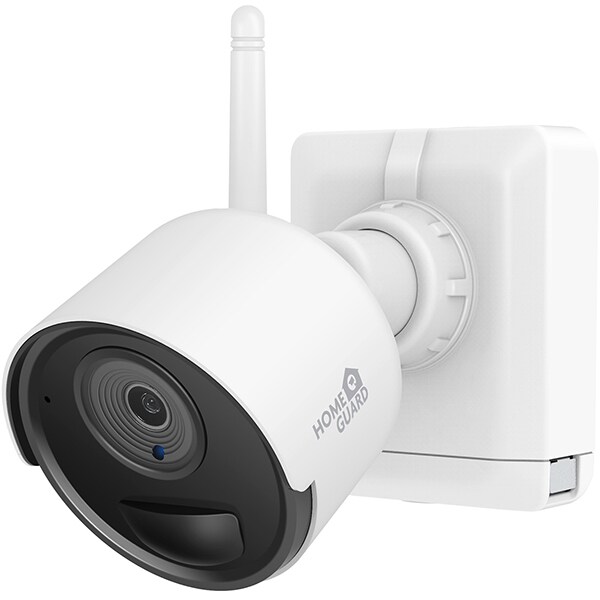 Kit supraveghere wireless HOMEGUARD HGNVK68002, 2 camere 1080p, NVR 6 canale, alb