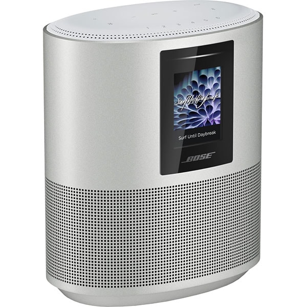 Boxa inteligenta BOSE Home Speaker 500, Bluetooth, Wi-Fi, argintiu