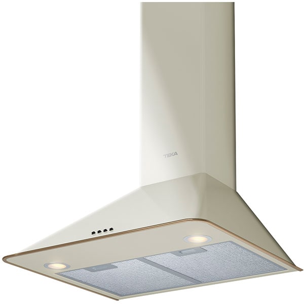 Hota decorativa TEKA DOS 60.1 VN, 1 motor, 603 m3/h, L 60 cm, alb