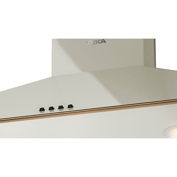 Hota decorativa TEKA DOS 60.1 VN, 1 motor, 603 m3/h, L 60 cm, alb