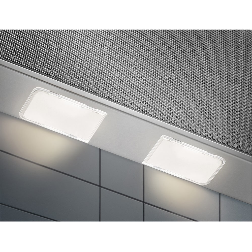 Hota incorporabila telescopica ELECTROLUX LFP326S, 1 motor, 410 m3/h, L 60 cm, gri