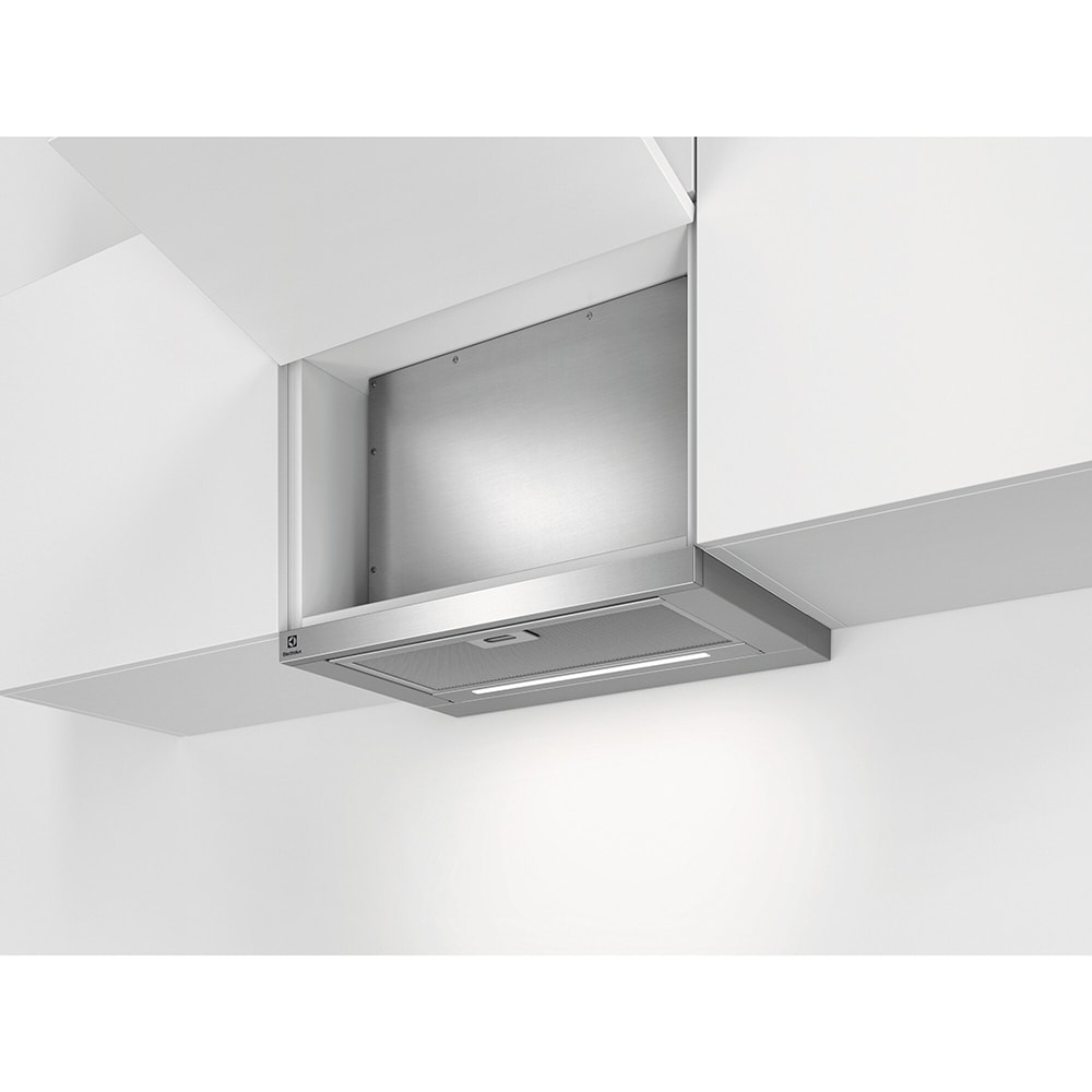 Hota incorporabila telescopica ELECTROLUX LFP416X, 1 motor, 440 m3/h, L 60 cm, gri
