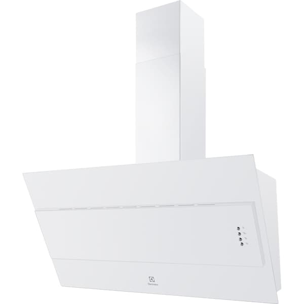 Hota decorativa ELECTROLUX LFV319W, 1 motor, 600 m3/h, L 90 cm, alb