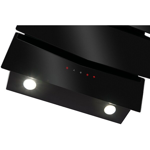 Hota HANSA OKP6546SH, 1 motor, 700m3/h, 230W, negru