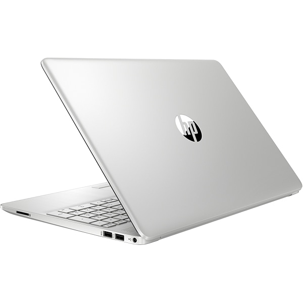 Laptop HP 15-dw1014nq, Intel Pentium Silver N5030 pana la 3.1GHz, 15.6" Full HD, 4GB, 1TB, Intel UHD Graphics 605, Windows 10 Home, alb