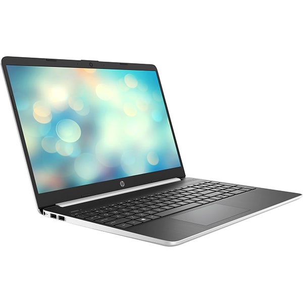 Laptop HP 15s-fq2005nq, Intel Core i7-1165G7 pana la 4.7GHz, 15.6" Full HD, 8GB, SSD 512GB, Intel Iris Xe, Free Dos, argintiu