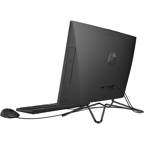 Sistem PC All in One HP 200 G4, Intel Core i3-10110U pana la 4.1GHz, 21.5" Full HD, 8GB, SSD 256GB, Intel UHD Graphics, Free Dos