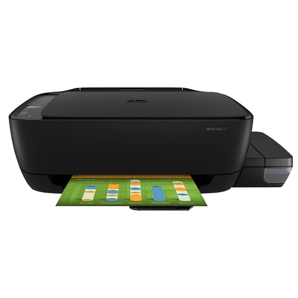 Multifunctional inkjet color HP Ink Tank 315 All-in-One CISS, A4, USB
