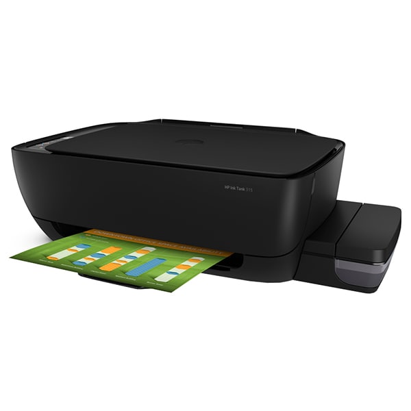 Multifunctional inkjet color HP Ink Tank 315 All-in-One CISS, A4, USB