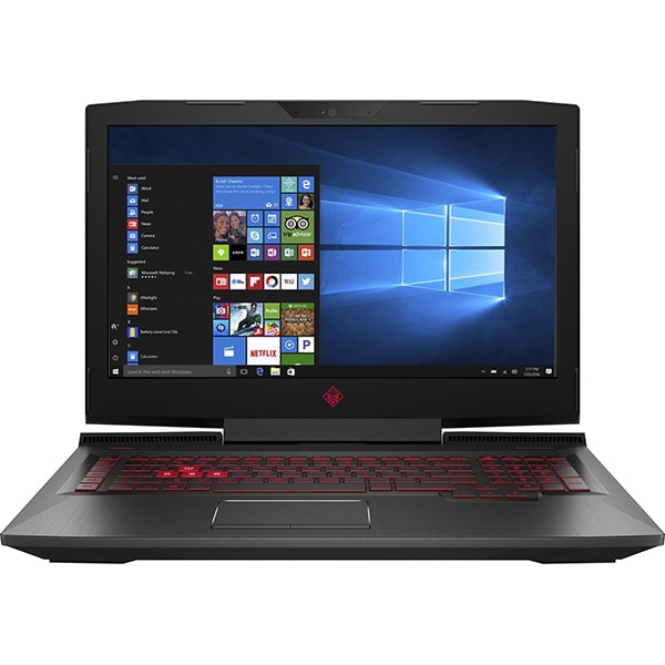 Laptop Gaming Omen by HP 17-an107nq, Intel Core i7-8750H pana la 4.1GHz, 17.3" Full HD, 12GB, HDD 1TB + SSD 128GB, NVIDIA GeForce GTX 1070 8GB, Windows 10 Home