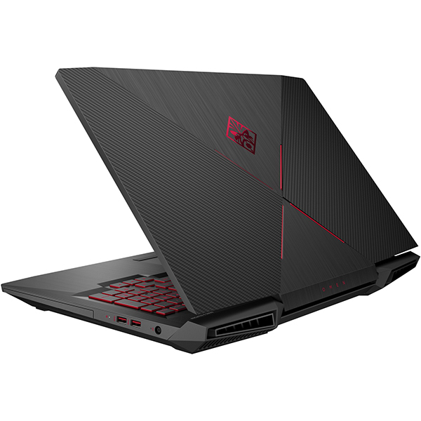 Laptop Gaming Omen by HP 17-an107nq, Intel Core i7-8750H pana la 4.1GHz, 17.3" Full HD, 12GB, HDD 1TB + SSD 128GB, NVIDIA GeForce GTX 1070 8GB, Windows 10 Home
