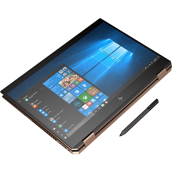 Laptop 2 in 1 HP Spectre x360 15-df0042na, Intel Core i7-8750H pana la 4.1GHz, 15.6" Full HD, 16GB, SSD 512GB, NVIDIA GeForce GTX 1050 Ti 4GB, Windows 10 Home