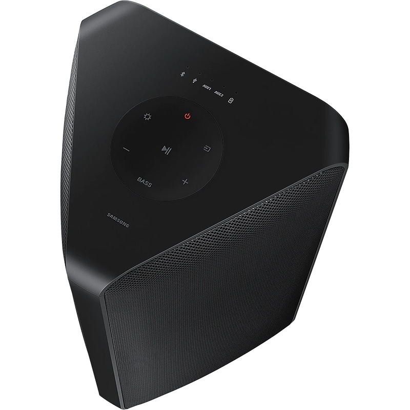 Boxa portabila SAMSUNG MX-ST40B/EN, Bluetooth, Efecte luminoase, Waterproof, negru