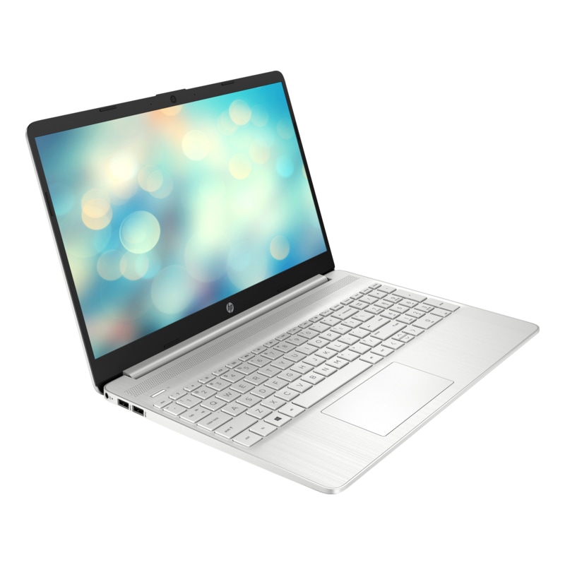 Laptop HP 15s-eq2029nq, AMD Ryzen 3 5300U pana la 3.8GHz, 15.6" FHD, 8GB, SSD 256GB, AMD Radeon Graphics, Free DOS, argintiu