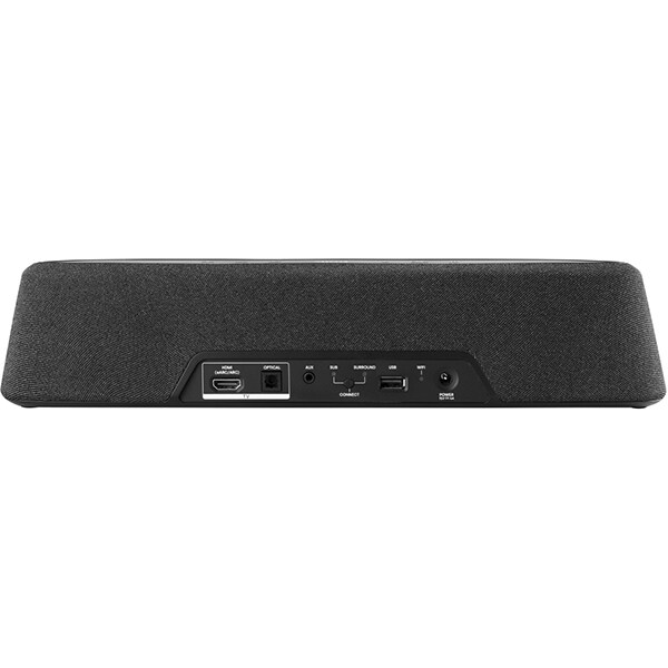 Soundbar POLK AUDIO Magnifi Mini AX, 3.1.2, Bluetooth, Wi-Fi, Subwoofer Wireless, negru