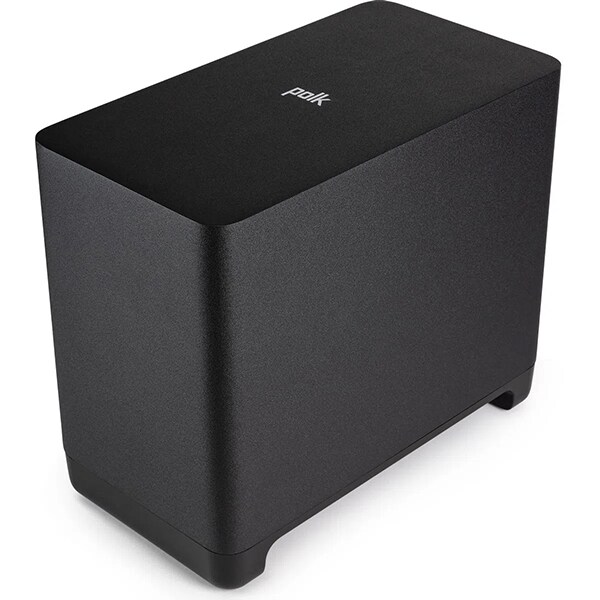 Subwoofer Wireless POLK AUDIO React Sub, 100W RMS, Wi-Fi, Bluetooth, negru