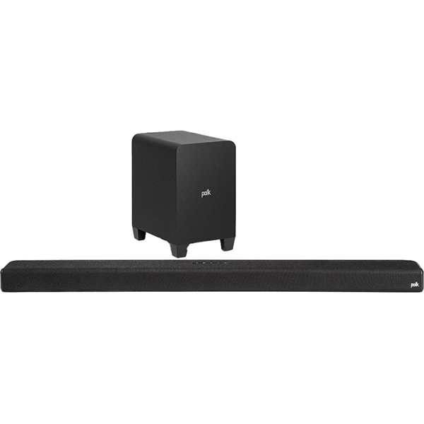 Soundbar POLK AUDIO Signa S4, 3.1.2, Bluetooth, Subwoofer Wireless, Dolby, negru