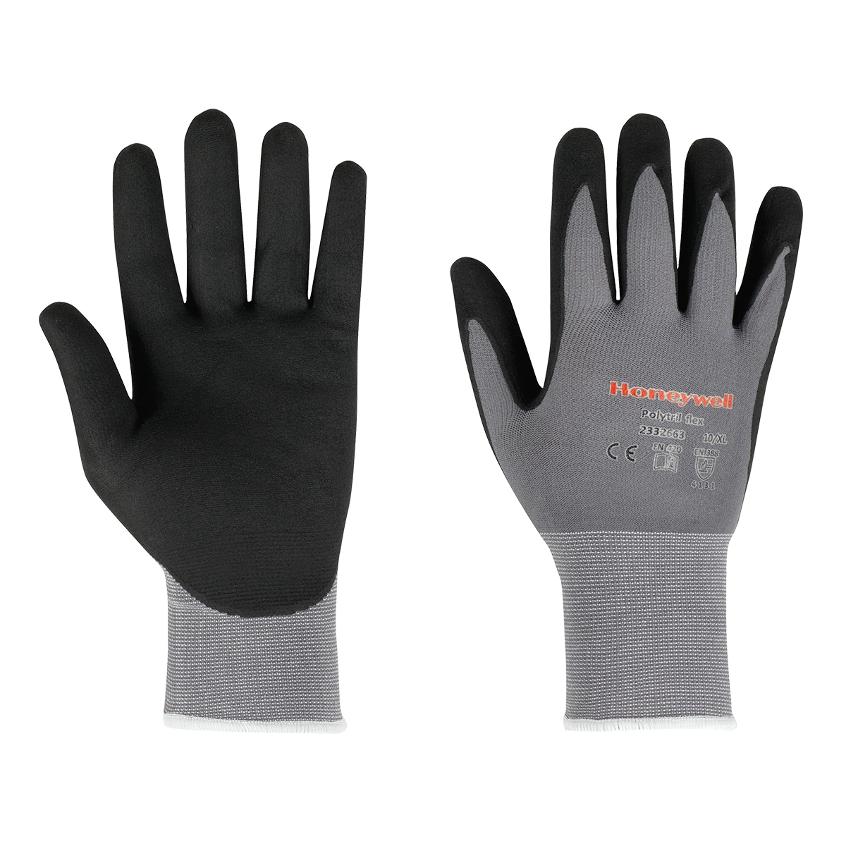 Manusi de protectie HONEYWELL Polytril Flex Fine, nitril, marime 6