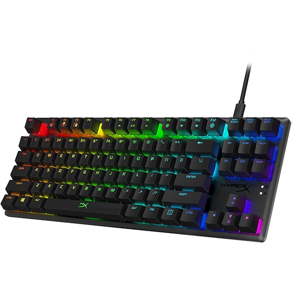 Tastatura Gaming Mecanica HyperX Alloy Origins Core RGB, Red Switch, US, negru