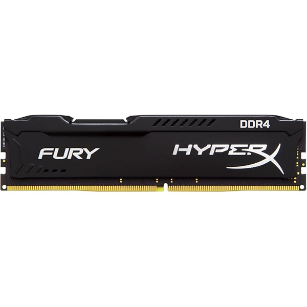 Memorie desktop KINGSTON HyperX Fury Black, 8GB DDR4, 3200Mhz, CL18, HX432C18FB2/8