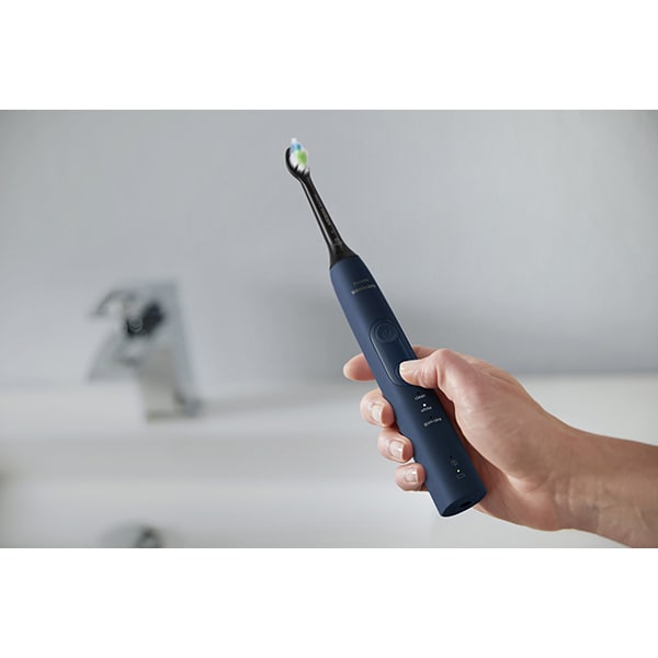 Periuta de dinti electrica PHILIPS Sonicare HX6851/53, 62000 miscari/min, 3 programe, 1 capat, albastru