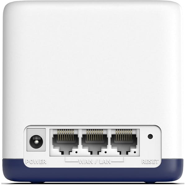 Sistem Wi-Fi Mesh MERCUSYS Halo H50G AC1900, Dual-Band 600 + 1300 Mbps, 3 buc, alb
