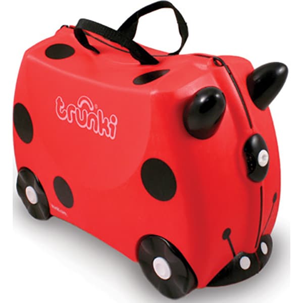 Troler copii TRUNKI Harley Buburuza, 46 cm, rosu