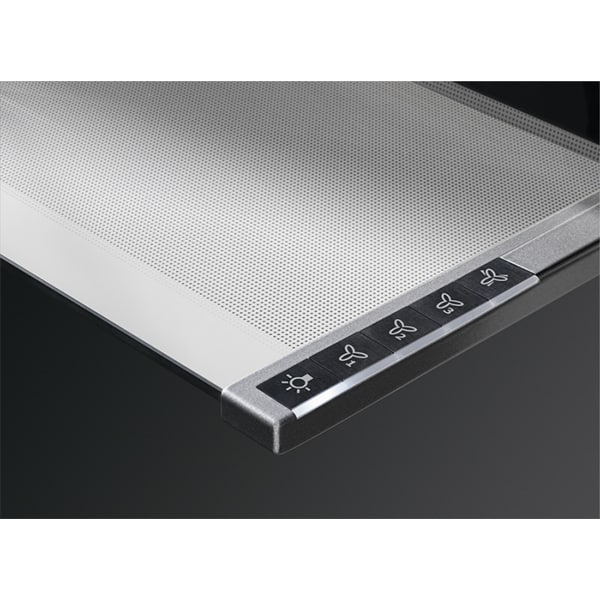 Hota incorporabila telescopica AEG DPE5950G, 1 motor, 603 m3/h, L 86 cm, inox