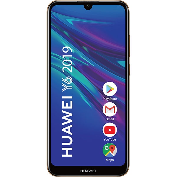 Telefon HUAWEI Y6 2019, 32GB, 2GB RAM, Dual SIM, Amber Brown