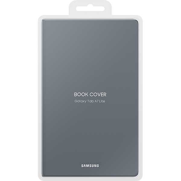 Husa Book Cover pentru SAMSUNG Galaxy Tab A7 Lite, EF-BT220PJEGWW, Dark Gray