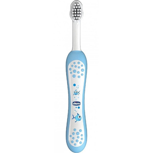 Periuta de dinti CHICCO, 6 luni +, bleu 