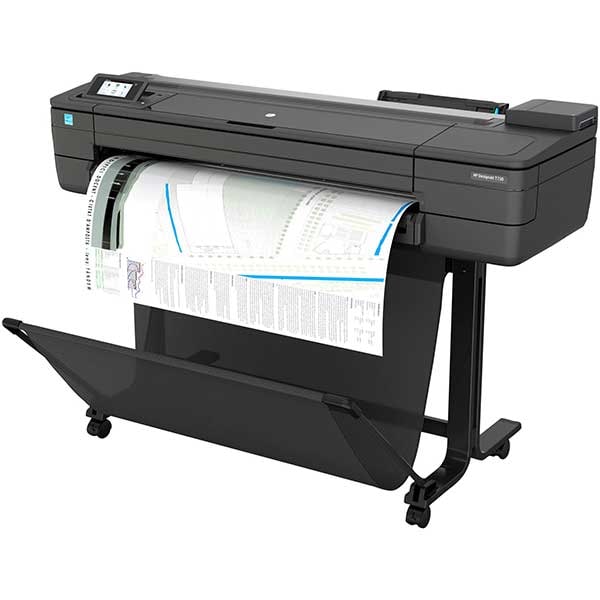 Plotter HP DesignJet T730, 36 inch, A0, USB, Retea, Wi-Fi