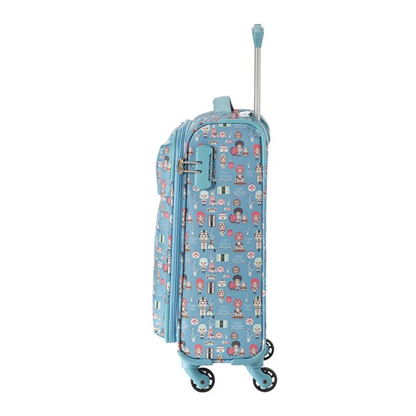 Troler TRAVELITE Lil'Ledy, 55 cm, turqoise