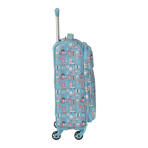 Troler TRAVELITE Lil'Ledy, 55 cm, turqoise