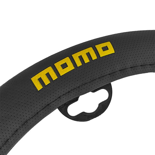 Husa volan auto MOMO IN2158, negru-rosu