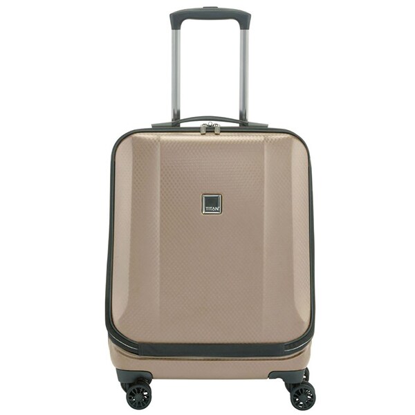 Troler TITAN Xenon Deluxe Business Wheeler, 55 cm, bej