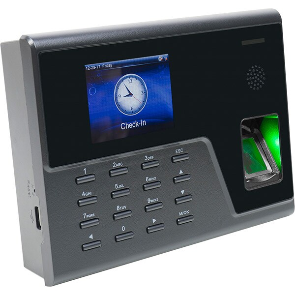 Sistem de pontaj biometric PNI Finger 700, amprenta, card, negru