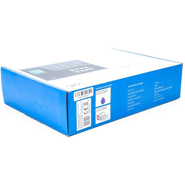 Sistem de pontaj biometric PNI Finger 700, amprenta, card, negru