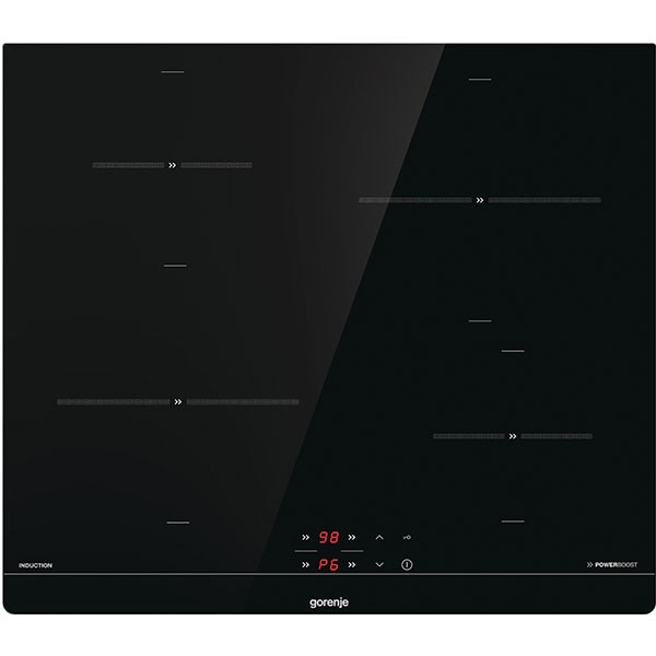 Set cuptor incorporabil GORENJE BOS737E10BG, electric, Autocuratare AquaClean, 71 l, Clasa A, negru + plita incorporabila GORENJE IT40SC, Inductie, 4 arzatoare, Touch Control, negru