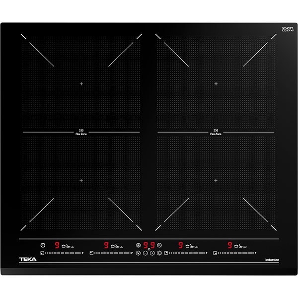 Plita incorporabila TEKA IZF 64600 BK MSP, Inductie, 4 arzatoare, Touch control, negru