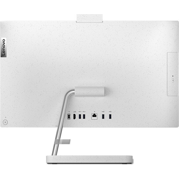 Sistem All in One LENOVO IdeaCentre 3 24ITL6, Intel Core i3-1115G4 pana la 4.1GHz, 23.8" Full HD, 8GB, 1TB + SSD 256GB, Intel UHD Graphics, Free Dos, alb