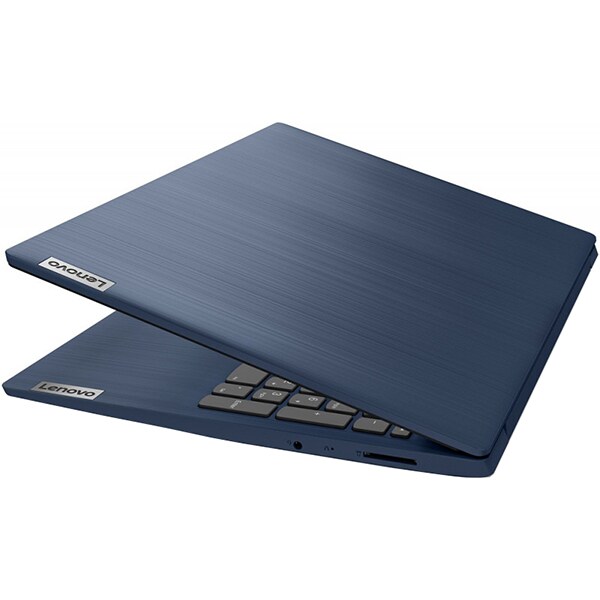 Laptop LENOVO IdeaPad 3 15IGL05, Intel Celeron N4120 pana la 2.6GHz, 15.6" HD, 4GB, SSD 256GB, Intel UHD Graphics 600, Free Dos, Abyss Blue