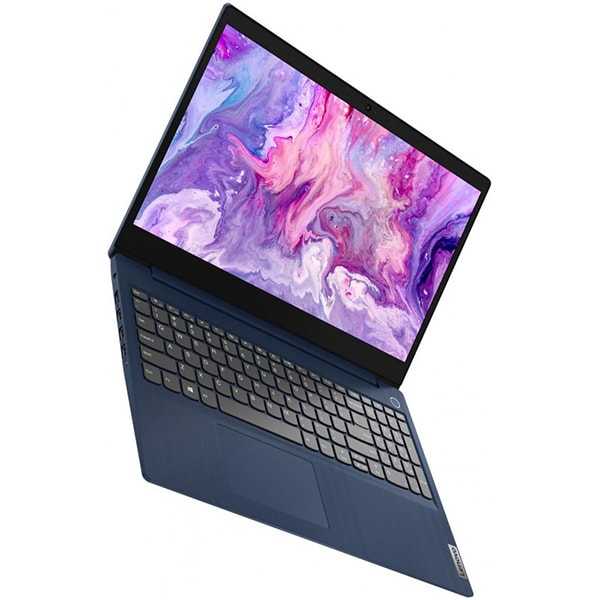 Laptop LENOVO IdeaPad 3 15IGL05, Intel Celeron N4120 pana la 2.6GHz, 15.6" HD, 4GB, SSD 256GB, Intel UHD Graphics 600, Free Dos, Abyss Blue