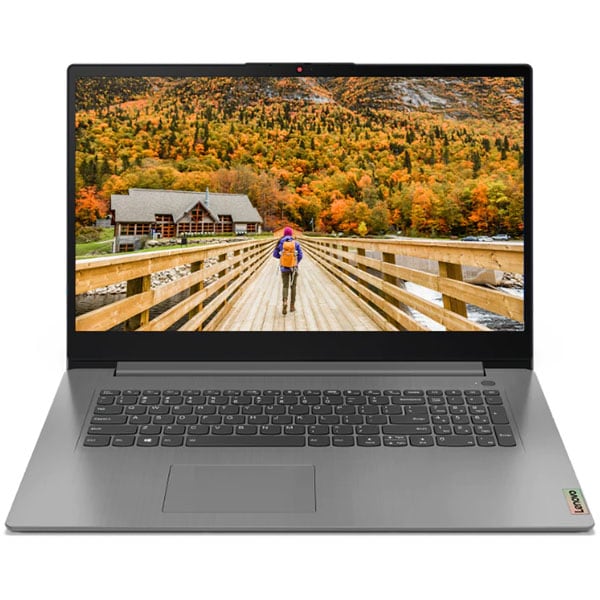 Laptop LENOVO IdeaPad 3 17ALC6, AMD Ryzen 7 5700U pana la 4.3GHz, 17.3" HD+, 12GB, SSD 512GB, AMD Radeon Graphics, Free DOS, argintiu