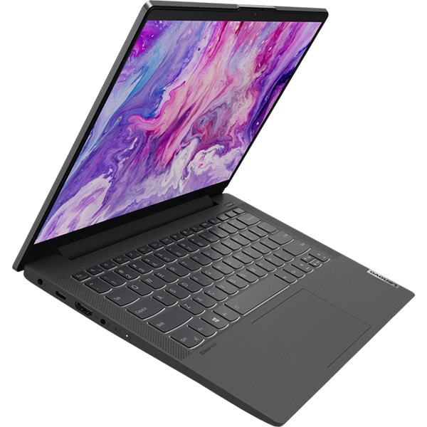 Laptop LENOVO IdeaPad 5 14IIL05, Intel Core i5-1035G1 pana la 3.6GHz, 14" Full HD, 16GB, SSD 1TB, Intel UHD Graphics, Free DOS, gri